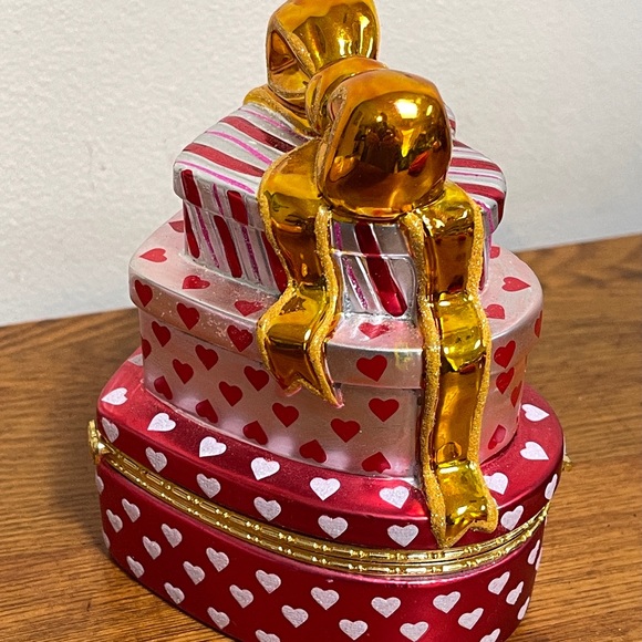 Christopher Radko Box " Love Stack" - Picture 4 of 6